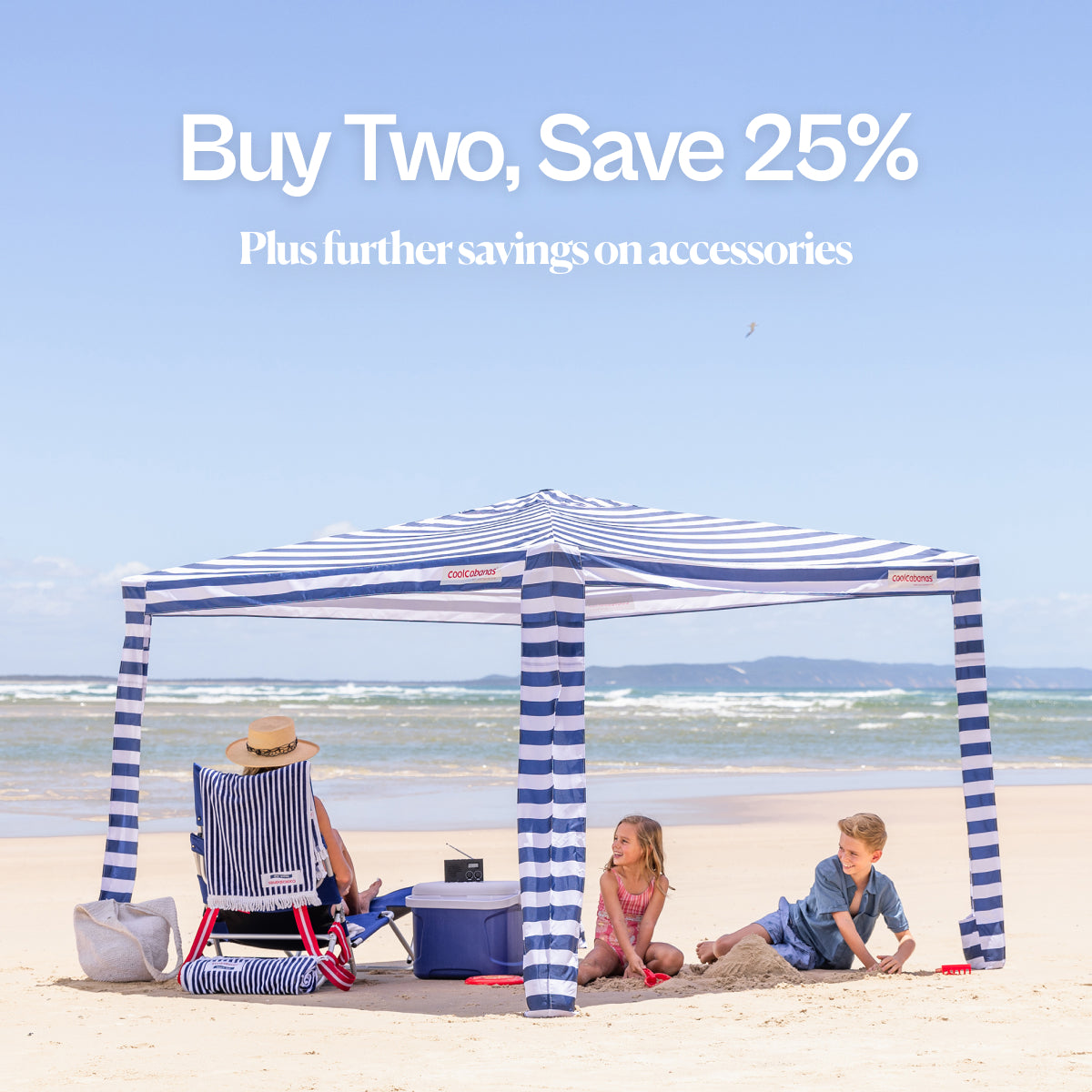 2 x CoolCabanas (25% OFF)