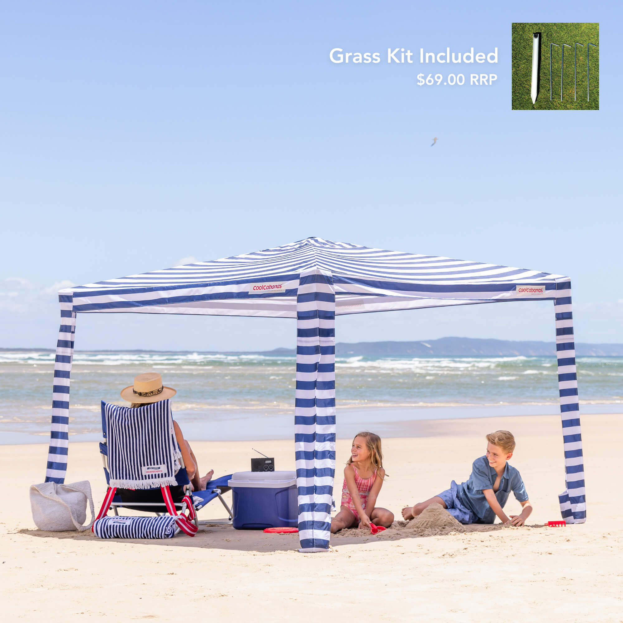 COOLCABANA 5 + Grass Kit